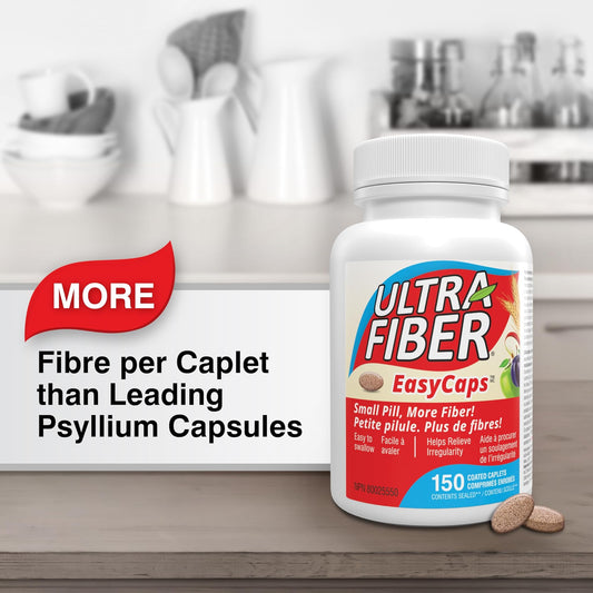 Ultra Fiber High Fiber Supplement 150 Capsules