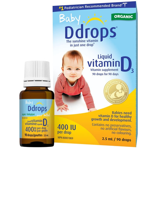 Baby Vitamin D Drops 400 IU 2.5mL