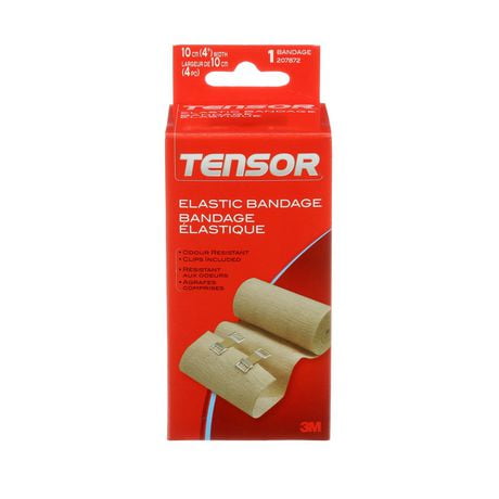 Tensor Compression Bandage 4" x 4ft Tan