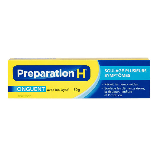 Preparation H Hemorrhoid Relief Ointment 50g