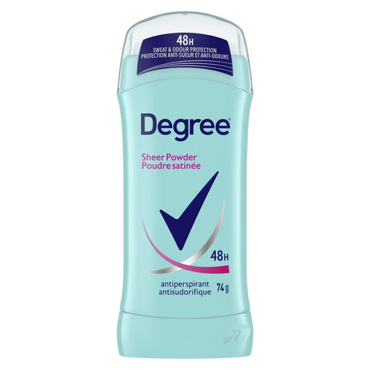 Sheer Powder Invisible Solid Antiperspirant Deodorant for Women 74g