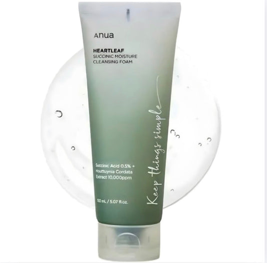 HEARTLEAF SUCCINIC CLEANSING FOAM 150ML