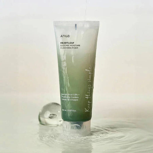 HEARTLEAF SUCCINIC CLEANSING FOAM 150ML