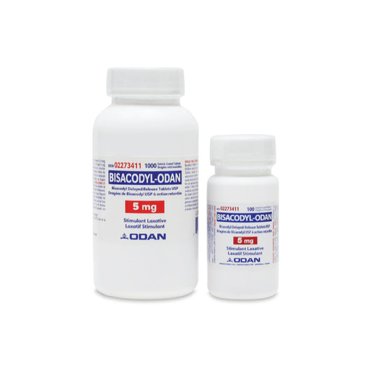 Bisacodyl 5mg Delayed-Release Tablets, 100 Count