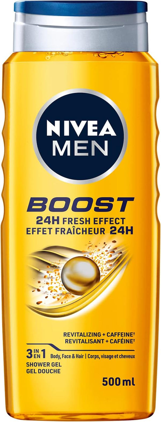 NIVEA Men Boost Body Wash 500ml
