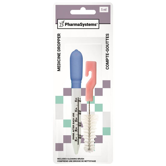 Medicine Dropper with Brush, 5 mL