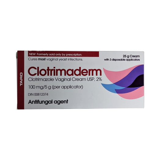 Clotrimaderm Vaginal Cream 2% 25g