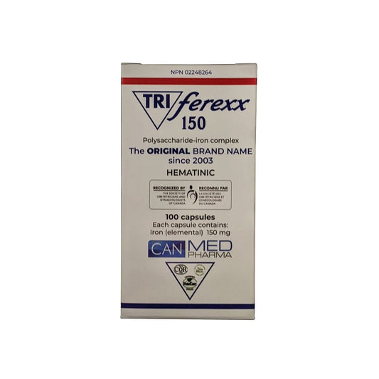 Triferexx 150mg Iron Complex Capsules 100 Count