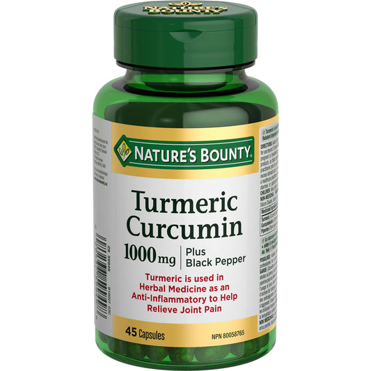 Turmeric & Black Pepper Capsules 45 Count