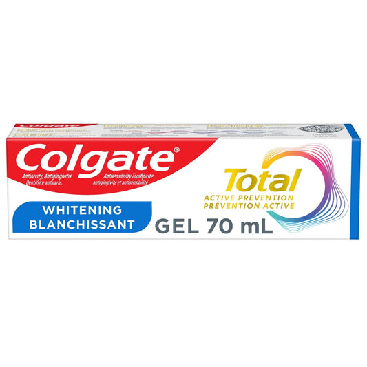 Colgate Total Whitening Toothpaste Gel 70ml