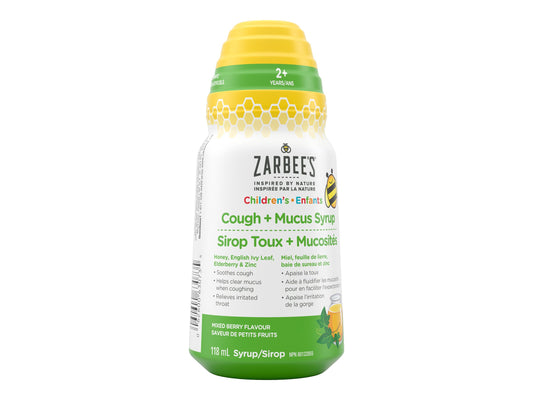 Children's Cough & Mucus Syrup Mixed Berry 118ml