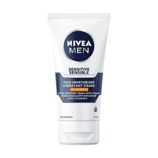 Nivea Men Sensitive Face Moisturizer SPF 15 - 75ml