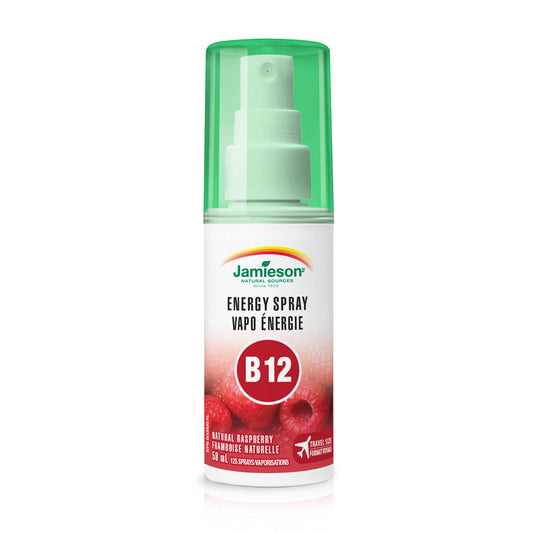 Vitamin B12 Energy Spray Natural Raspberry 58ml