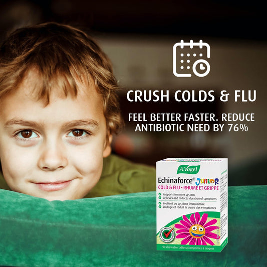 Echinaforce Junior Immune Support Chewables for Kids 90 Tablets