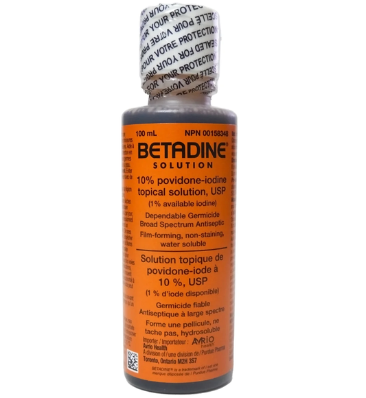 Betadine 10% Antiseptic Solution 100ml