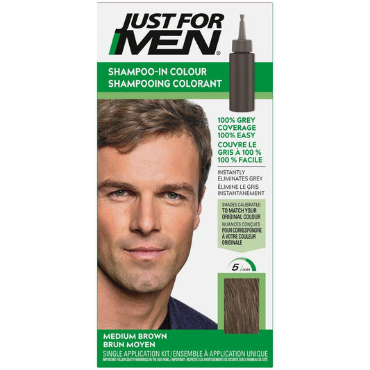 Men's Medium Brown Hair Color #35