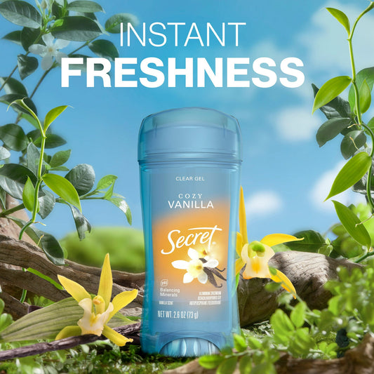 Clear Gel Antiperspirant Deodorant Va Va Vanilla 48g