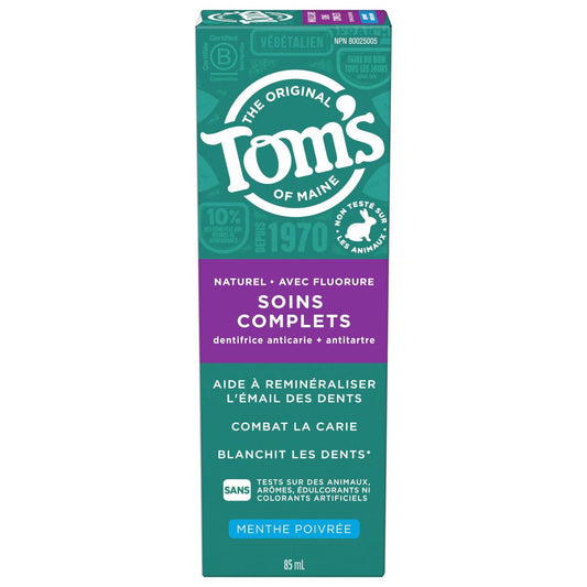 Peppermint Fluoride Toothpaste 85ml