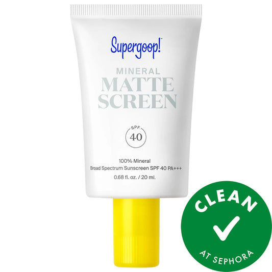 100% Mineral Mattescreen Sunscreen SPF 40