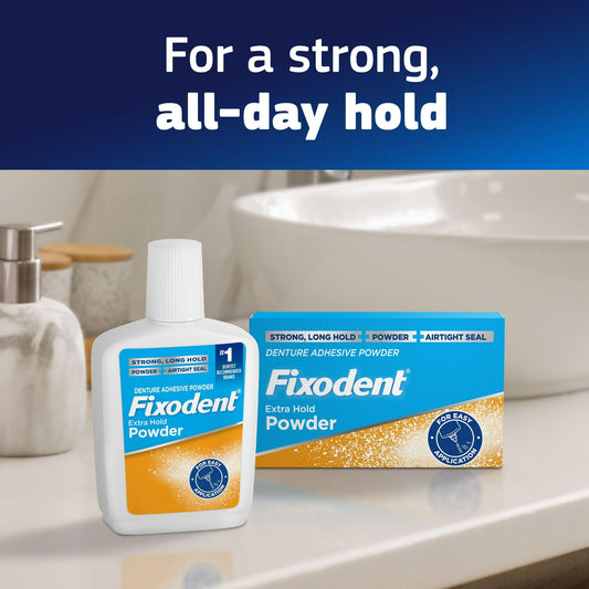 Extra Hold Denture Adhesive Powder 77g