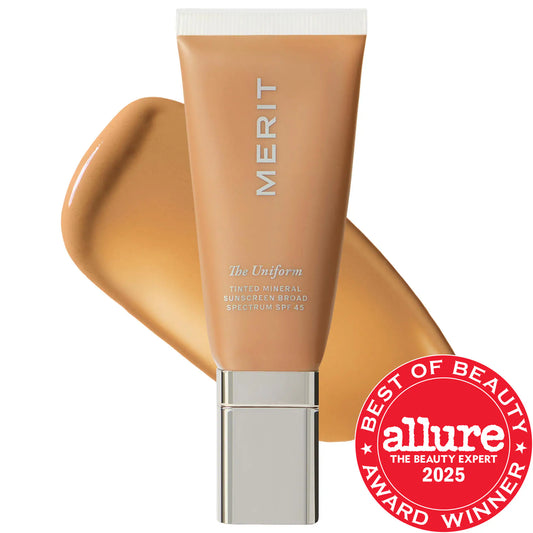The Uniform Tinted Mineral Sunscreen Broad Spectrum SPF 45
