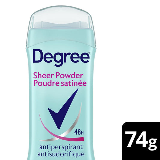 Sheer Powder Invisible Solid Antiperspirant Deodorant for Women 74g