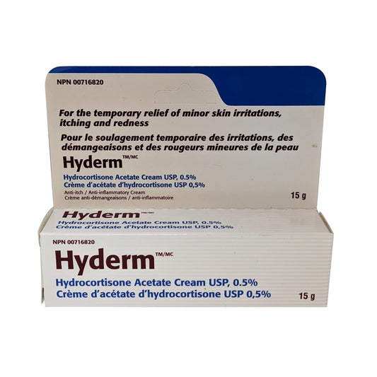 Hydrocortisone Cream 0.5% 15g
