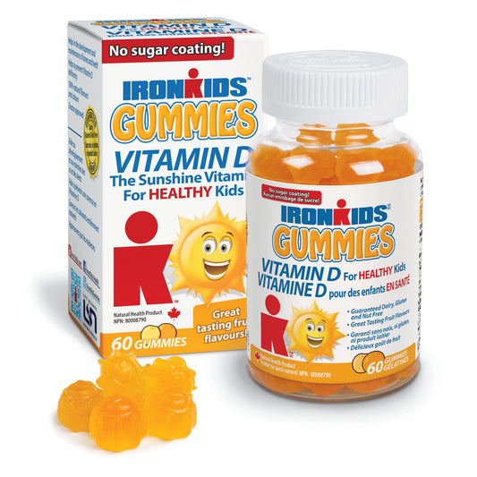 IronKids Vitamin D Gummies for Kids 60ct