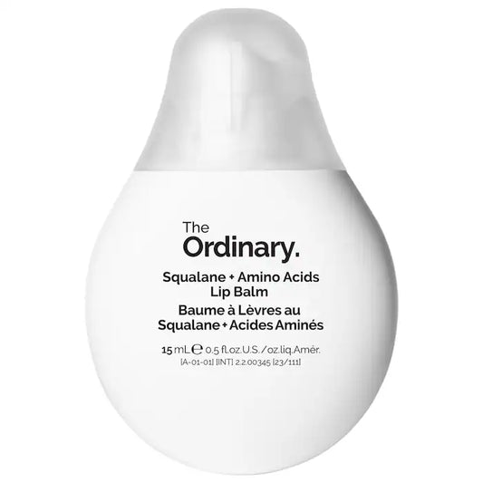 Squalane + Amino Acids Hydrating Lip Balm, for Lips, Elbows, and Cuticles