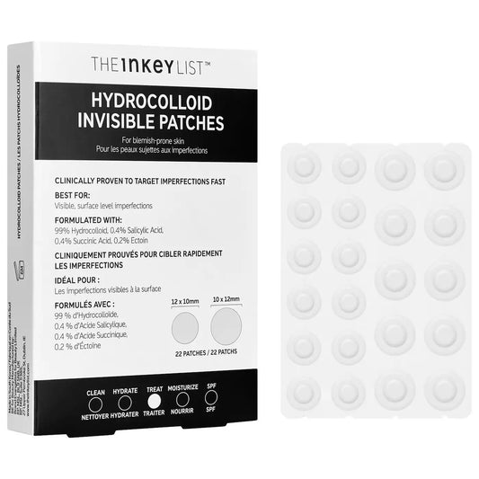 Hydrocolloid Invisible Pimple Patches + Salicylic Acid