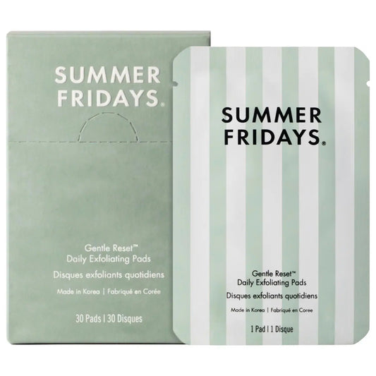 Gentle Reset Daily Exfoliating Pads to Smooth + Minimize Pores with AHAs