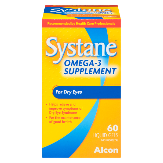 Omega-3 Eye Health Supplements 60 Softgels