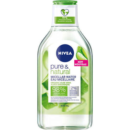 Pure & Natural Micellar Cleansing Water 400ml