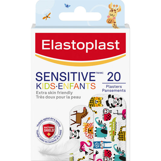 Sensitive Kids Plasters Assorted Shapes 20 Pack