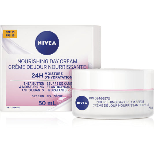 Nourishing Day Cream SPF 15, 24H Moisture, 50ml