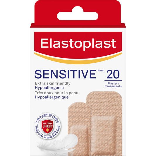 Sensitive Light Skin Plasters 20-Pack
