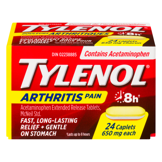 Tylenol Arthritis Pain Caplets 24 Count