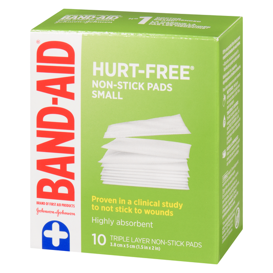 Easy Release Non-Stick Bandage Pads 3.75cm x 5cm