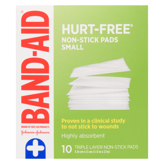 Easy Release Non-Stick Bandage Pads 3.75cm x 5cm