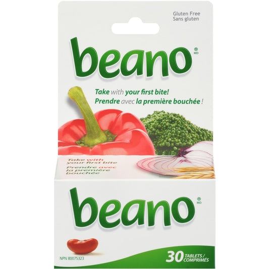 Beano Gas Relief Tablets - 30 Tablets