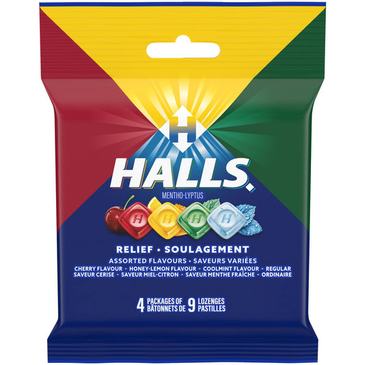 Assorted Cough Drops 4-Pack