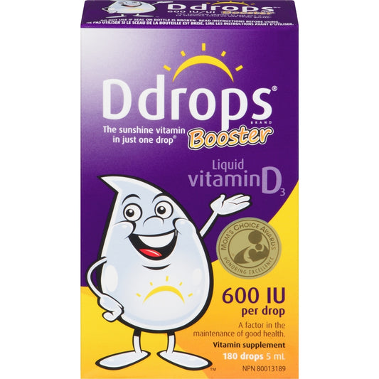 Vitamin D3 Drops 600 IU, 180 Servings, 5ml