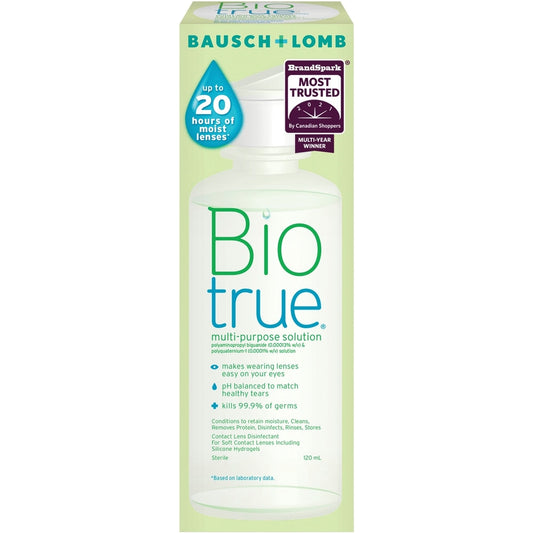 Biotrue Multi-Purpose Contact Lens Solution 120ml
