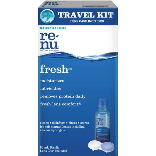 Renu Fresh Multi-Purpose Lens Solution Travel Kit 60ml with Case