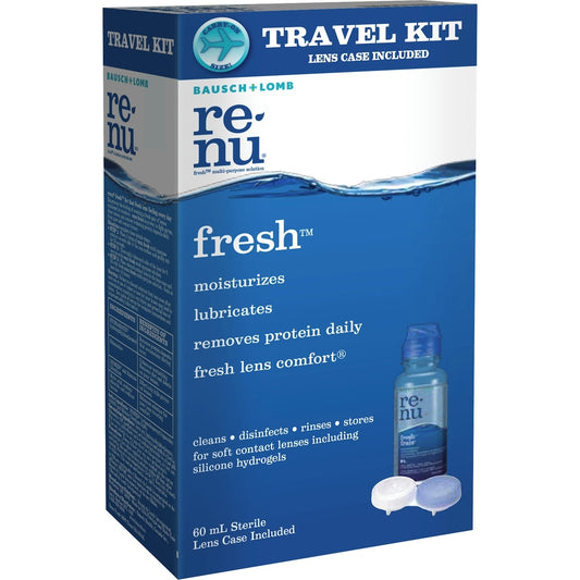 Renu Fresh Multi-Purpose Lens Solution Travel Kit 60ml with Case