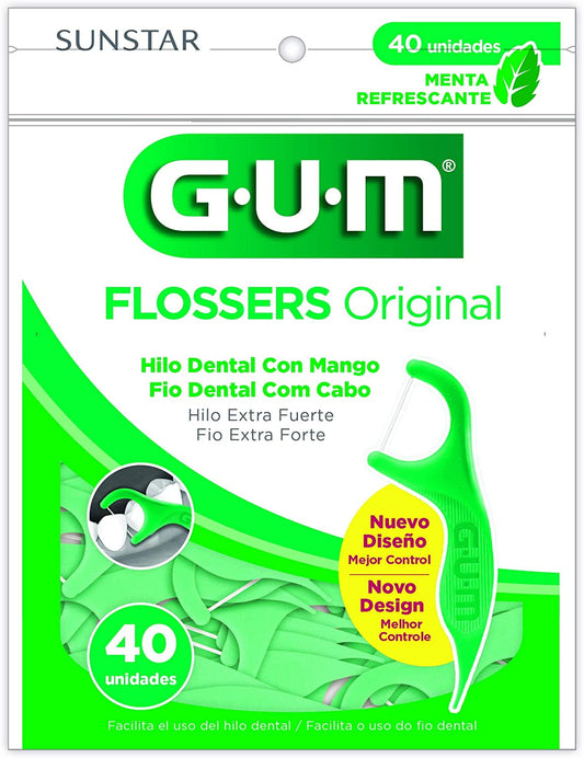 EEZ-Thru Mint Flossers 40-Pack
