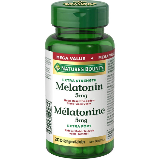 Melatonin 5mg Sleep Support Tablets 200 Count