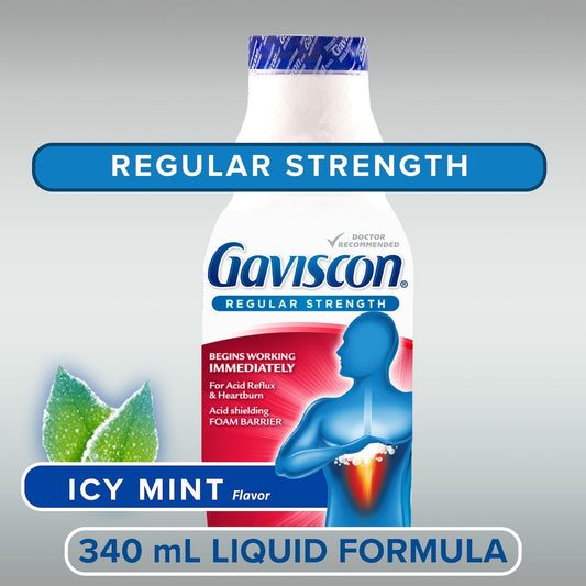 Gaviscon Icy Mint Heartburn Relief Liquid 340ml