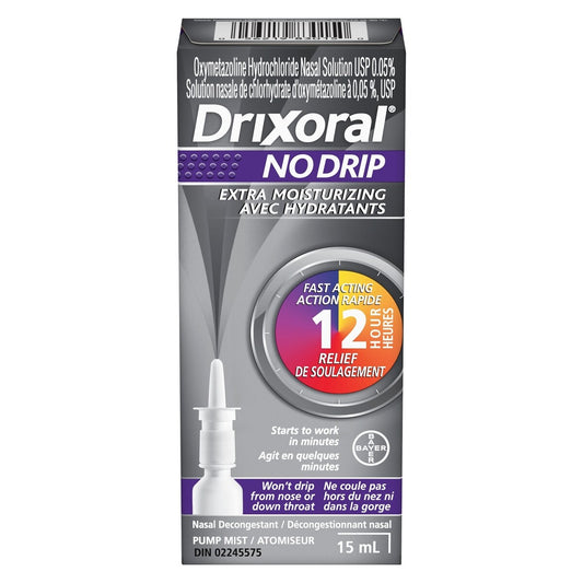 No Drip Extra Moisture Nasal Spray 15ml
