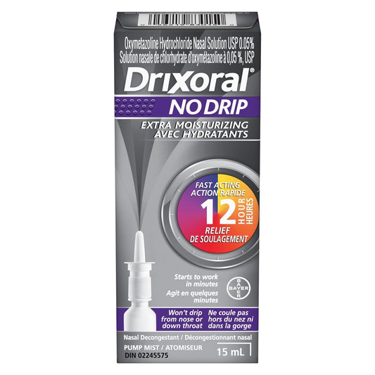 No Drip Moisturizing Nasal Spray 15ml